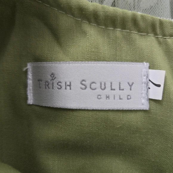 Trish Scully Clara dress, 7, EUC, Sage - Picture 5 of 5